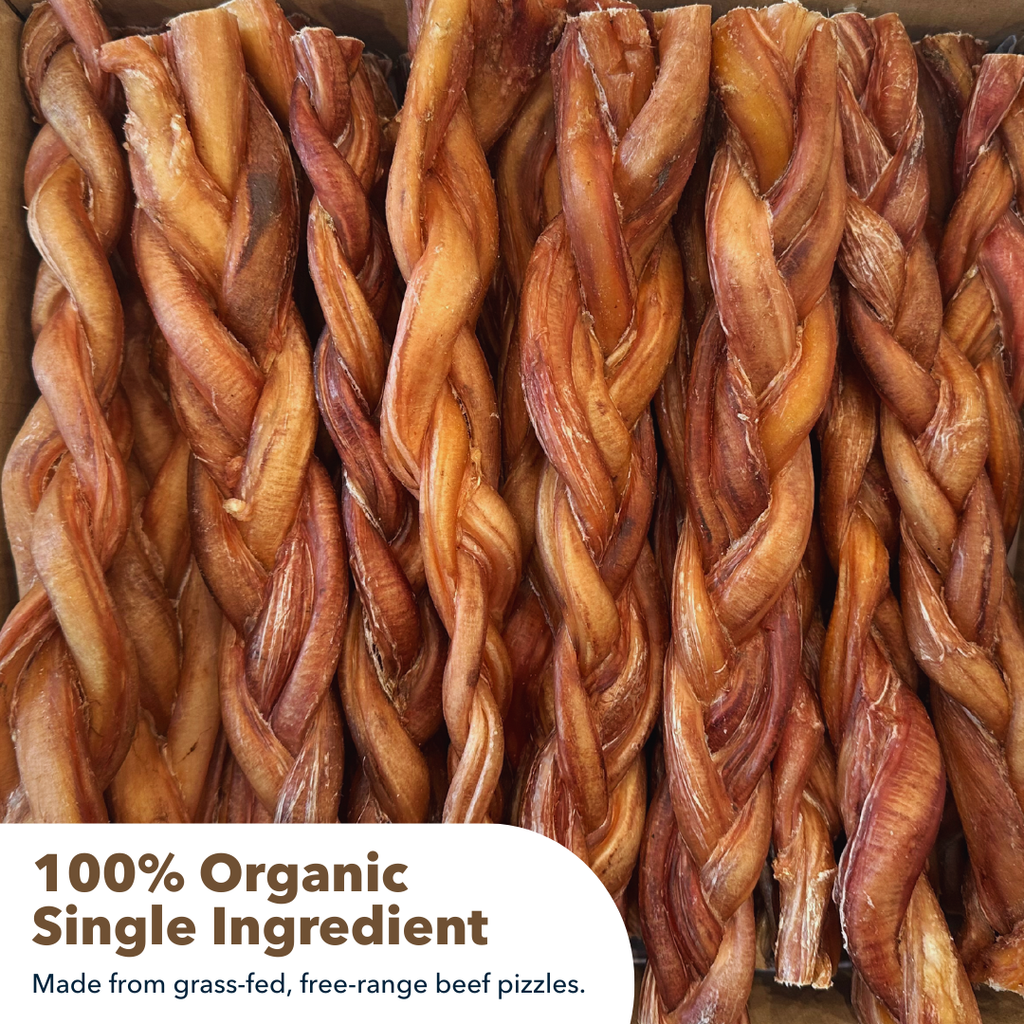 12" Monster Braided Bully Sticks Display Box