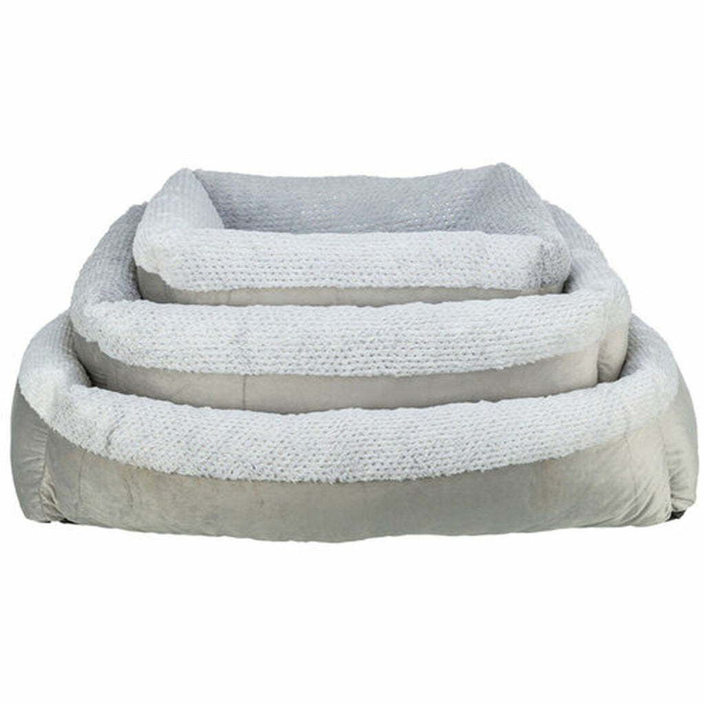 Dog Bed Trixie Livia Soft Grey 100 x 70 cm