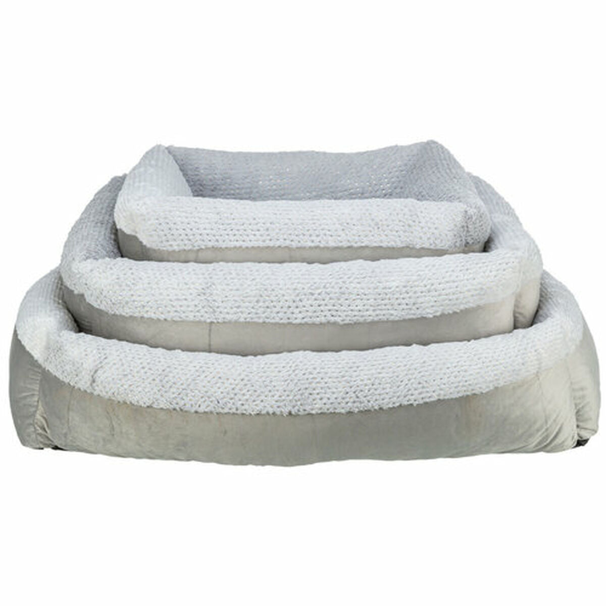 Dog Bed Trixie Livia Soft Grey 100 x 70 cm