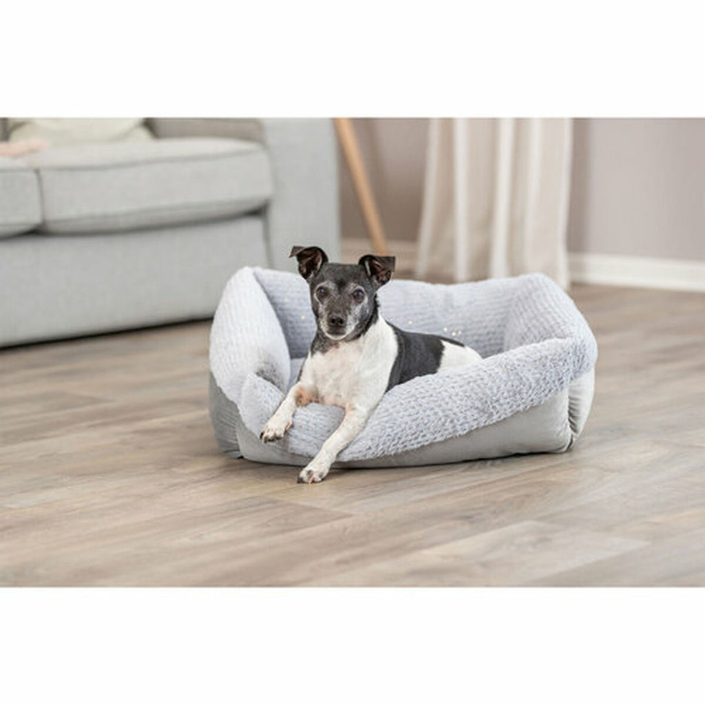 Dog Bed Trixie Livia Soft Grey 100 x 70 cm