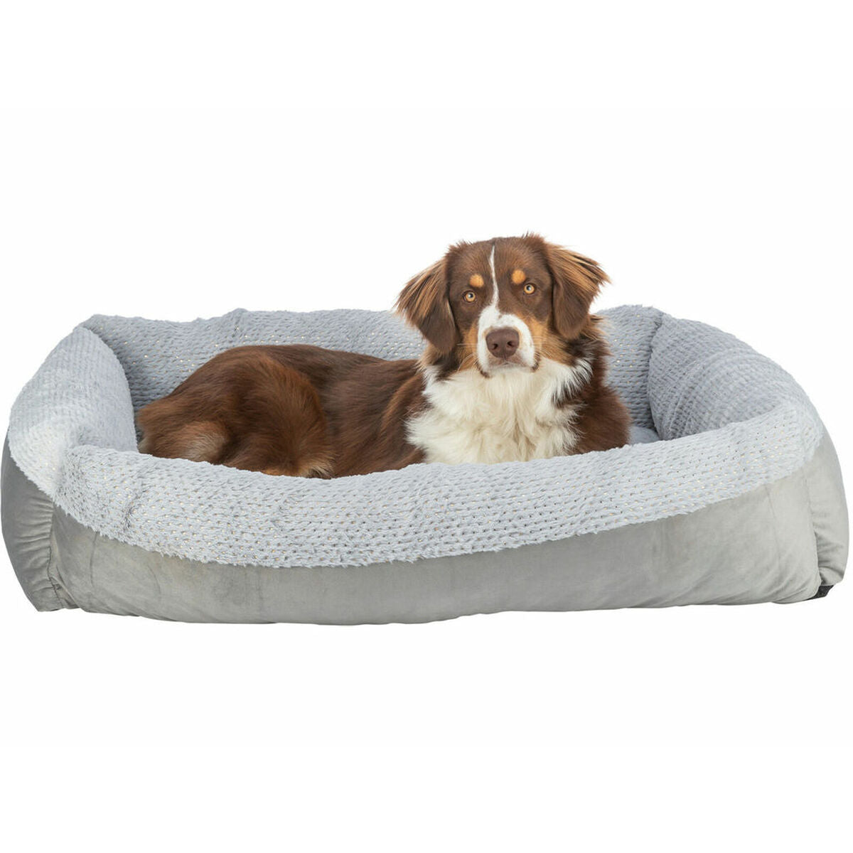 Dog Bed Trixie Livia Soft Grey 100 x 70 cm