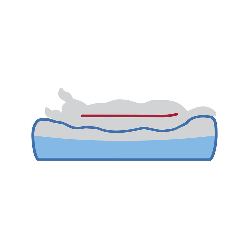 Dog Bed Trixie Vital Lennox Grey 120 x 80 cm