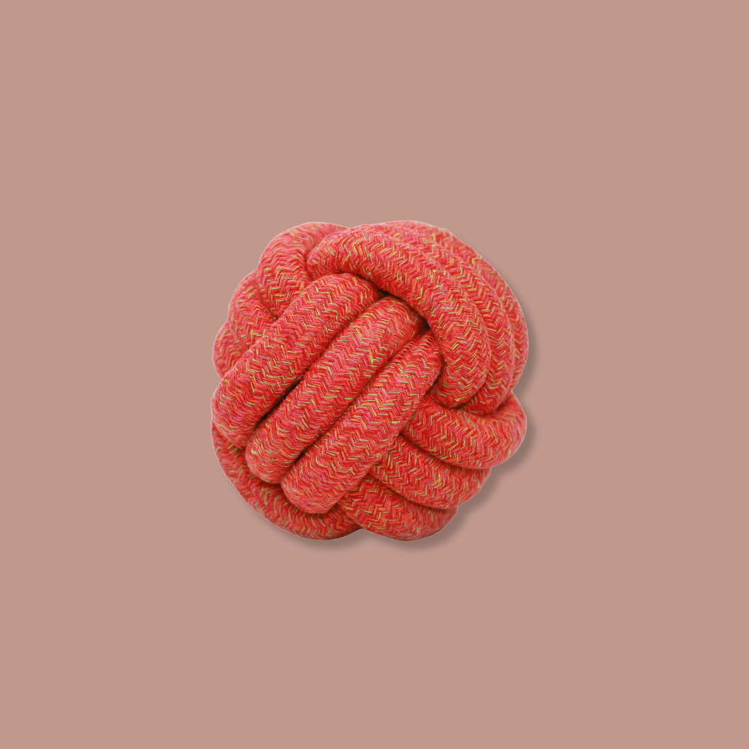 The Sunshine Red Collection of Jumbo Rope Ball Toy
