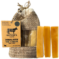 Small Yak Cheese (4 Pack) in Hand Woven Bag